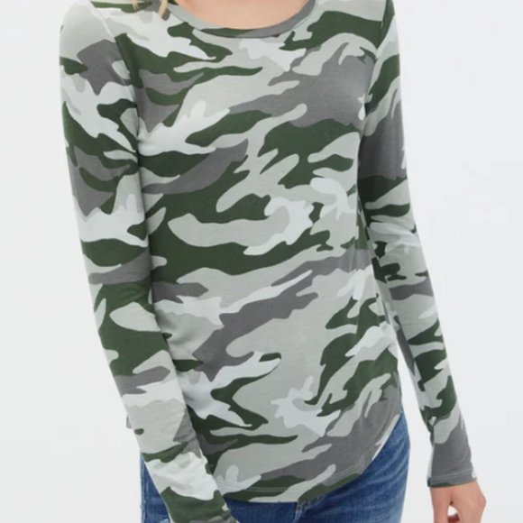 NWT Aeropostale - Long Sleeve Seriously Soft Camo Crew Tee! - Picture 10 of 11